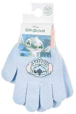 Kepurė Disney Lilo ir Stitch mėlynos vaikiškos pirštinės