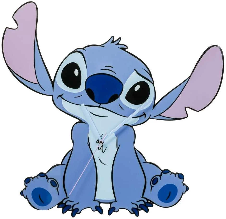 KIDS Vaikams skirtas „Euroswan“ – licencijuoti aksesuarai. Sieninis laikrodis XL – Lilo ir Stitch.
