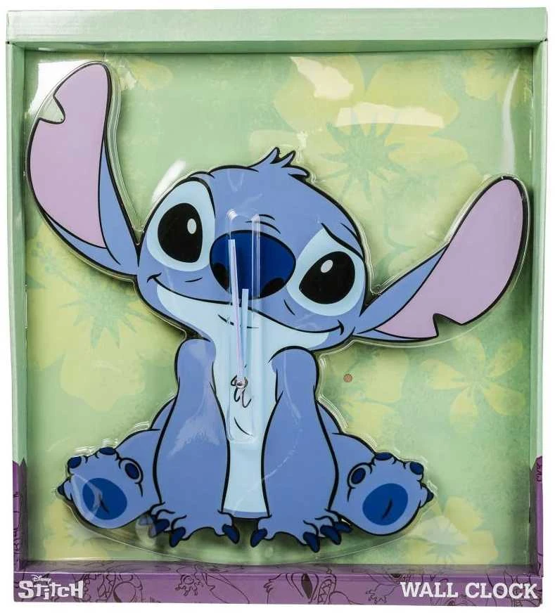 KIDS Vaikams skirtas „Euroswan“ – licencijuoti aksesuarai. Sieninis laikrodis XL – Lilo ir Stitch.