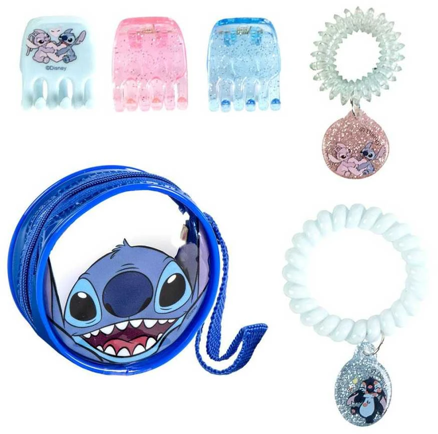 Plaukų segtukai Stitch Spalvotas