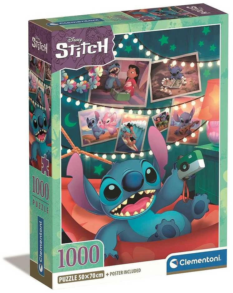 Clementoni Dėlionė 1000 vnt. - Disney Stičas