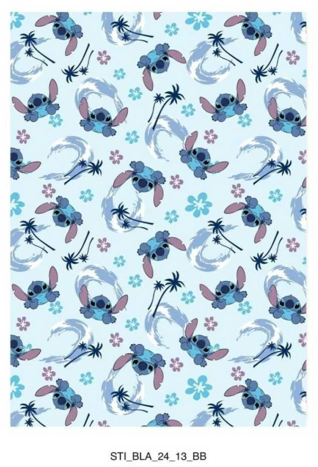 Disney Stitch Coral blanket 110x140cm