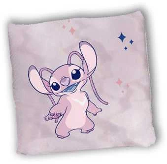 Disney Lilo ir Stitch rožinė dekoratyvinė pagalvėlė 40x40 cm