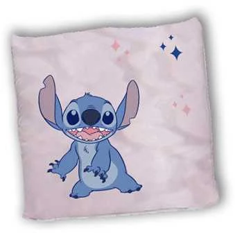 Disney Lilo ir Stitch rožinė dekoratyvinė pagalvėlė 40x40 cm