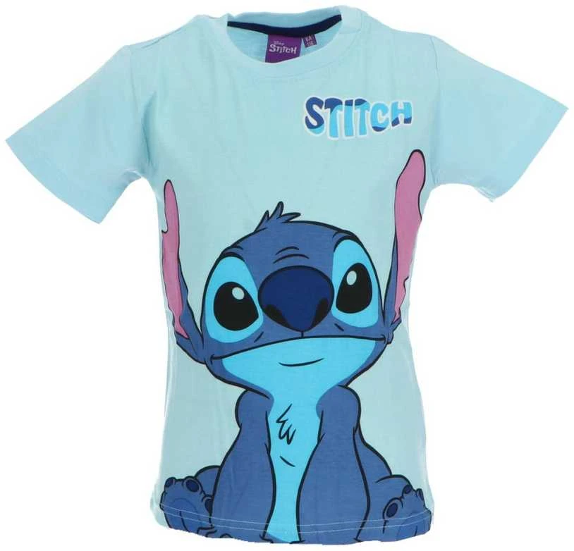 Disney Lilo ir Stitch saldūs vaikiški trumpi marškinėliai, palaidinė 3-8 metų vaikams