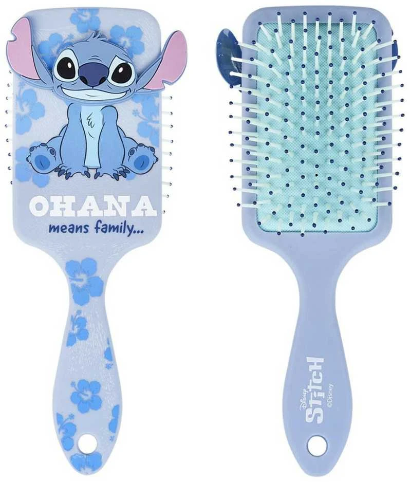 CERDÁ Stitch 3D plaukų šukos - šepetys, 22 cm