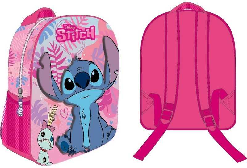 Disney Lilo ir Stitch Scrump Deluxe 3D kuprinė, krepšys 30 cm