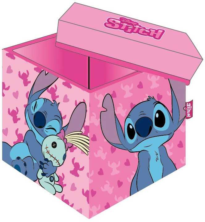 Disney Lilo ir Stitch Scrump žaislų laikymo dėžė 30√ó30√ó30 cm