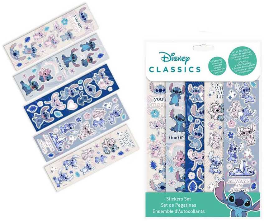 Kids Licensing Disney Stitch sticker set