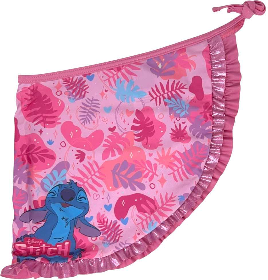 Disney Lilo ir Stitch Tropic Rožinė vaikiškas bikinis ir sarongas 4/5 metų vaikams