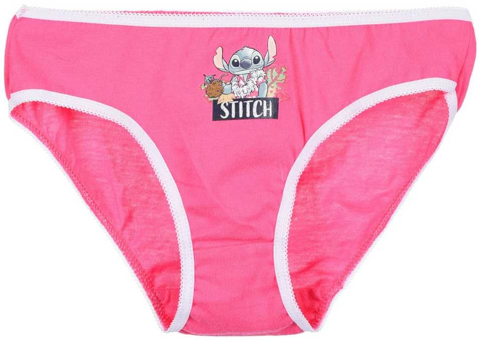 Disney Lilo ir Stitch vaikiški apatiniai, kelnaitės (3 vnt./pakuotė), 6/8 metai
