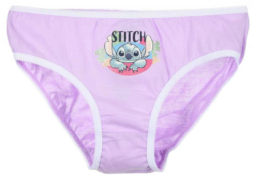Disney Lilo ir Stitch vaikiški apatiniai, kelnaitės (3 vnt. pakuotė), 3/4 metų