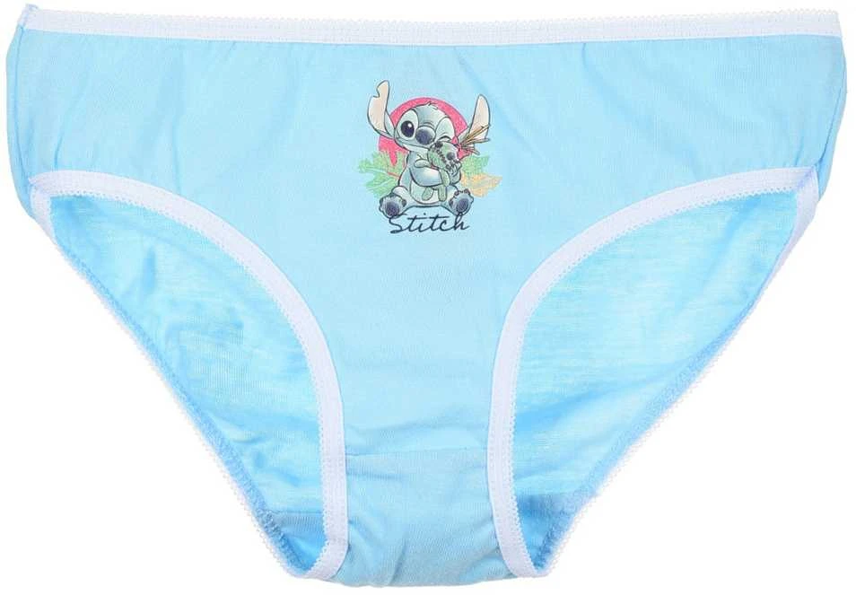 Disney Lilo ir Stitch vaikiški apatiniai, kelnaitės (3 vnt./pakuotė), 6/8 metai