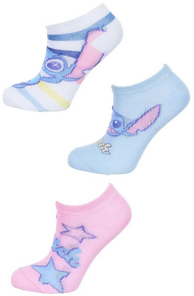 Disney Lilo ir Stitch vaikiškos nematomos kojinės 23/26