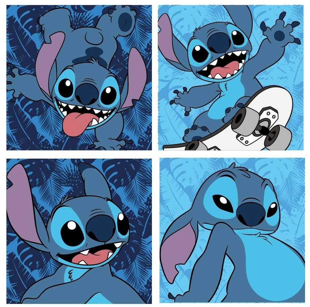 Disney Lilo ir Stitch žaislų laikymo dėžė 30√ó30√ó30 cm