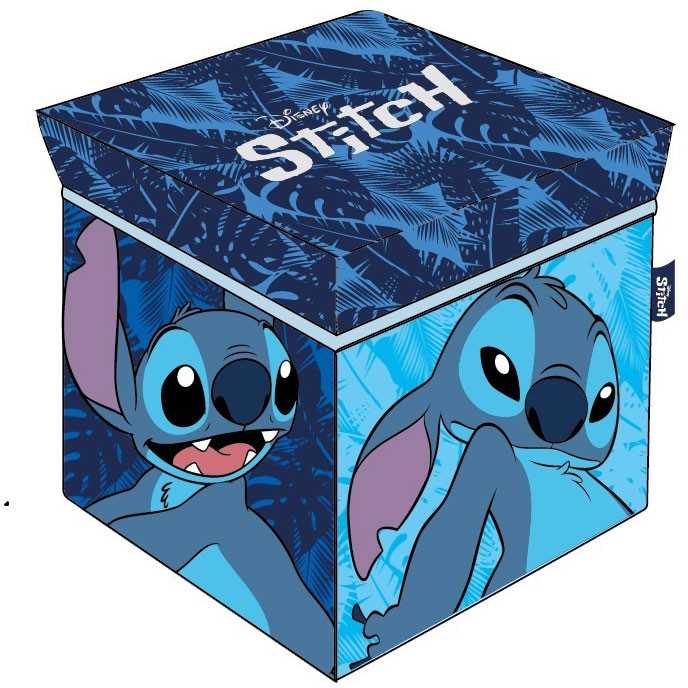 Disney Lilo ir Stitch žaislų laikymo dėžė 30√ó30√ó30 cm