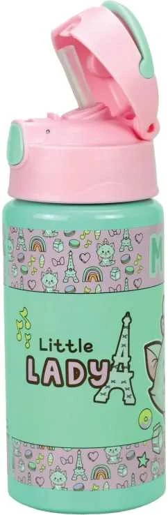 Disney Marie Little Lady aliumininis buteliukas su kabliuku 500 ml