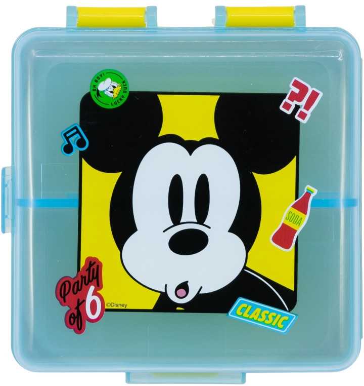 STOR Čtvercový Multi Box na svačinu Mickey Mouse