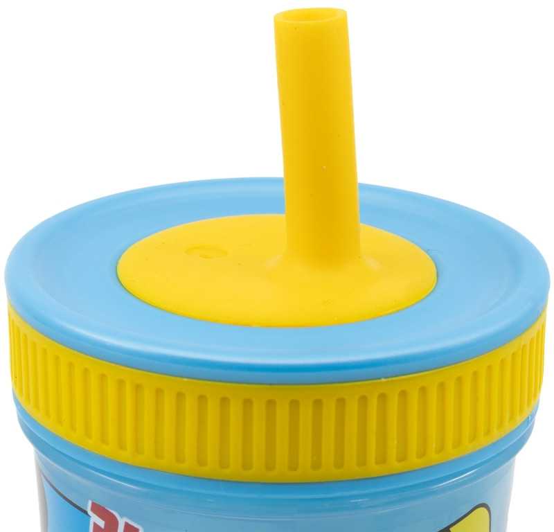 Disney Mickey Fun-Tastic silikoninis šiaudelis, 420 ml