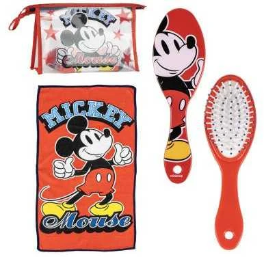 Tualeto krepšys su aksesuarais Mickey Mouse Raudona 23 x 15 x 8 cm