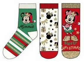 Disney Mickey, Minnie Surprise Kar√°csonyi vaikas zokni 27/30