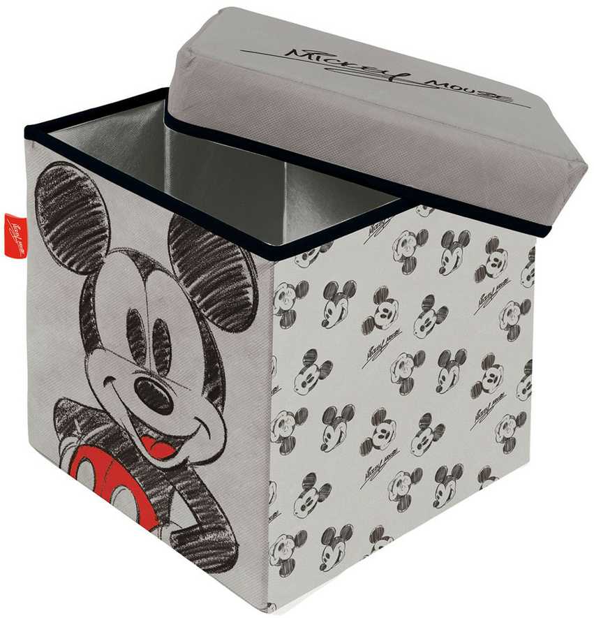 Disney Mickey pilka žaislų laikymo dėžė 30√ó30√ó30 cm