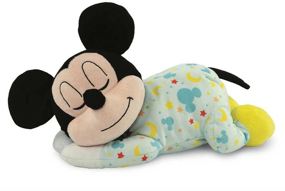 „Disney Mickey“ pliušinis žaislas „Tummy-Time Sleep Aid“, „Clementoni“