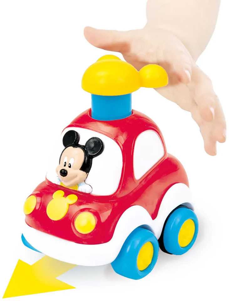 Disney Mickey Press & Go žaislinis automobilis „Press & Go“ Clementoni