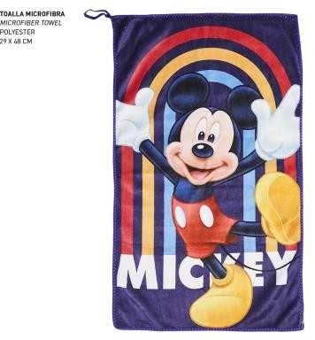 Kelioninis Vaikų tualeto reikmenų rinkinys kelionei Mickey Mouse Mėlyna (23 x 16 x 7 cm) (4 pcs)