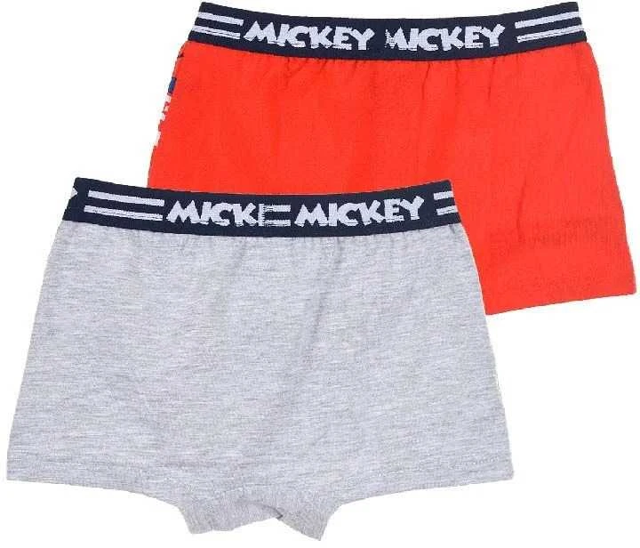 Disney Mickey vaikiški bokseršortai, 2 vnt. pakuotėje, 4/5 metai