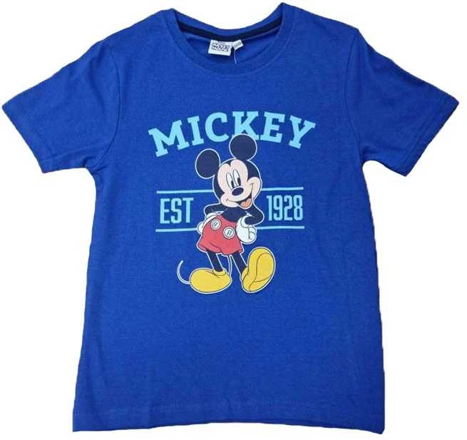 Disney Mickey vaikiški trumpi marškinėliai 122/128 cm