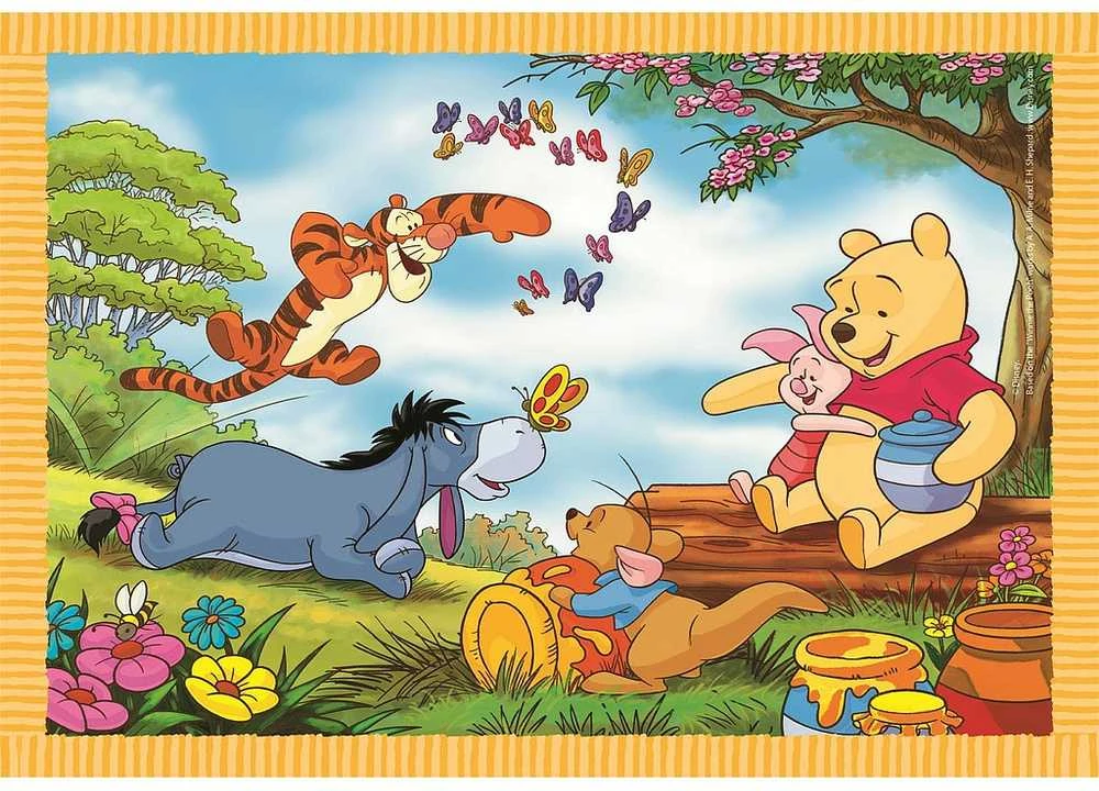 Clementoni Dėlionė 72 vnt. - Mikė Pūkuotukas