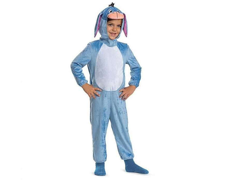 Disney Mikės Pūkuotuko ir Eeyore kostiumas 3-4 metų vaikams