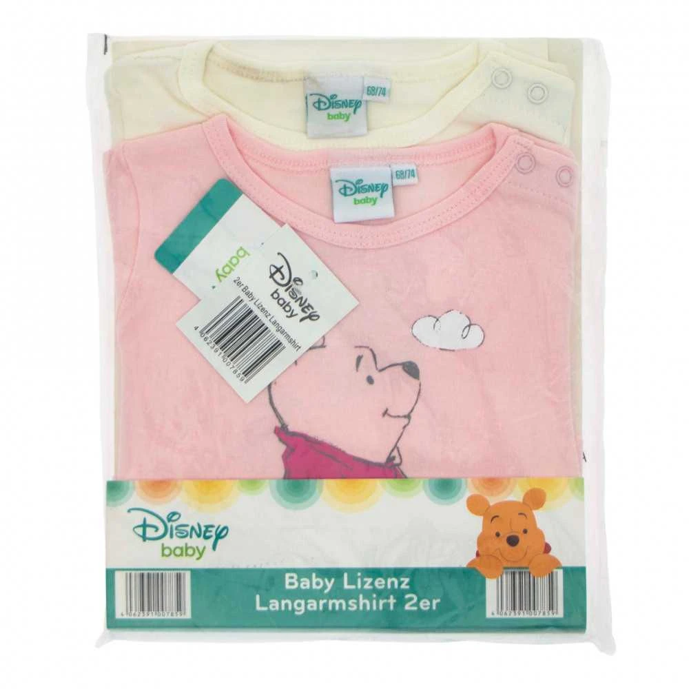 Disney Mikės Pūkuotuko kūdikiams skirti marškinėliai, 2 vnt. 68/74 cm