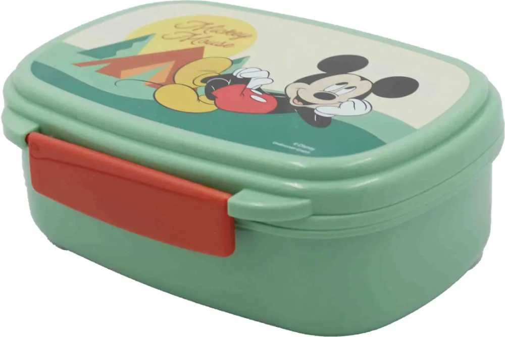 Disney Mikio gamtos sumuštinių dėžutė + stalo įrankių rinkinys