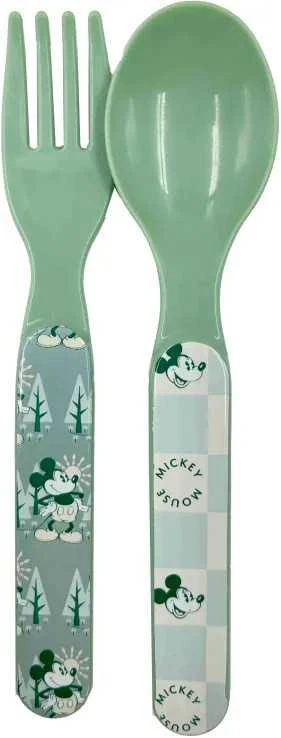 Disney Mikio gamtos sumuštinių dėžutė + stalo įrankių rinkinys