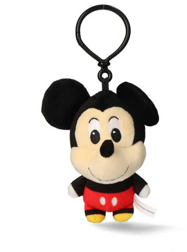 Disney Mikio šypsenėlės 3D pliušinė figūrėlė su pakaba, krepšio dekoracija 13 cm