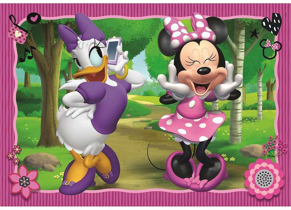 „Disney Minnie“ 104 detalių maksimali dėlionė „Clementoni“