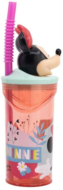 STOR Vandens butelis Minnie Mouse Being More Minnie Plastmasinis 360 ml