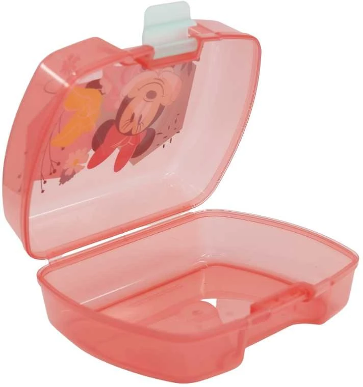 „Disney Minnie Being More“ aukščiausios kokybės plastikinė sumuštinių dėžutė
