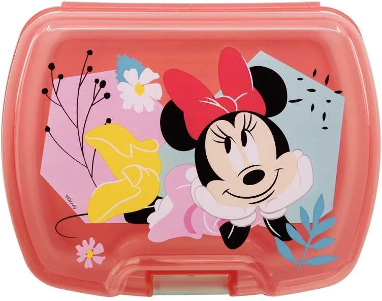 „Disney Minnie Being More“ aukščiausios kokybės plastikinė sumuštinių dėžutė