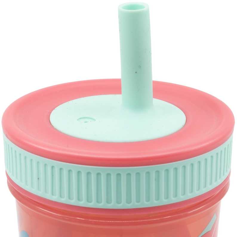 Disney Minnie Being More silikoninis puodelis su šiaudeliu, 420 ml