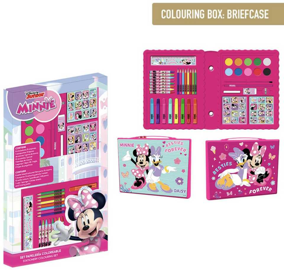 Minnie Mouse CERDÁ Disney Minnie colouring stationery set