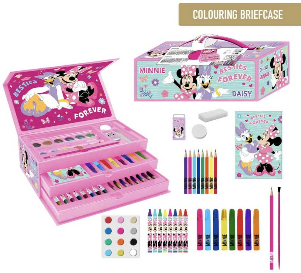 CERDÁ Disney Minnie colouring stationery case