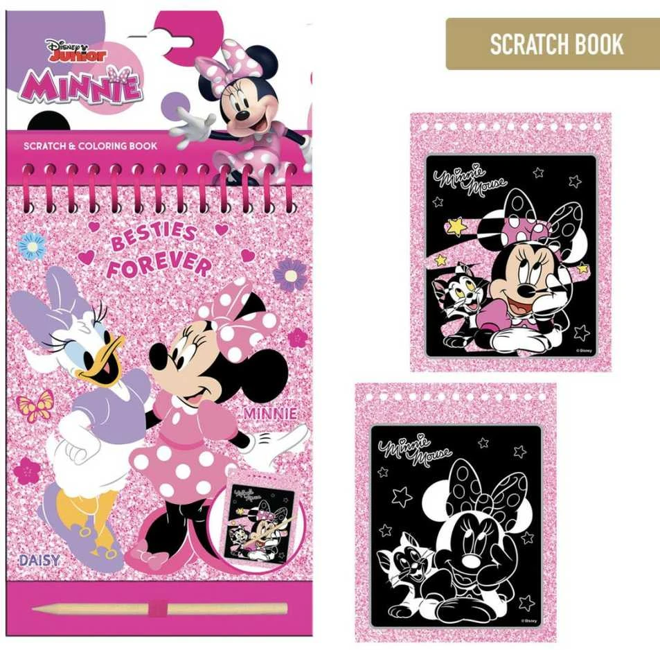 CERDÁ Disney Minnie scratch stationery set