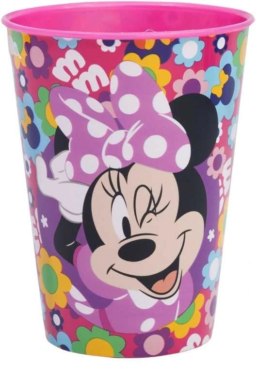 Disney Minnie Bold Florals plastikinis puodelis 260 ml