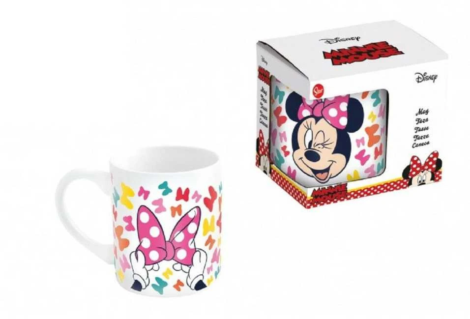 „Disney Minnie Bows“ porcelianinis puodelis, 235 ml (8 uncijos), dovanų dėžutėje