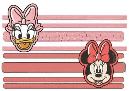 Disney Minnie Daisy plaukų segtukų rinkinys, 8 dalys