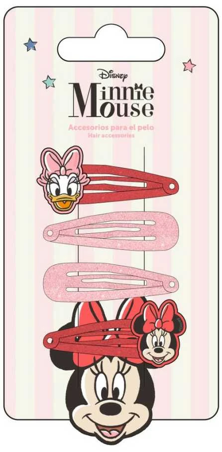 Disney Minnie Daisy plaukų segtukų rinkinys, 4 vnt.
