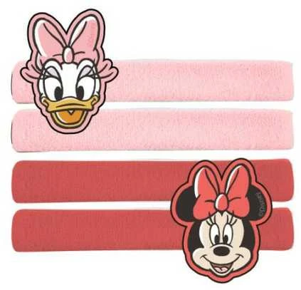 Disney Minnie Daisy plaukų segtukų rinkinys, 4 dalys